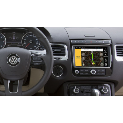 Штатная магнитола Carmedia DZ-214 Volkswagen Touareg (2015+) (Наличие СПБ)