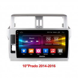 Штатная магнитола Carmedia OL-1614-2D-N Toyota Land Cruiser Prado 150 (2013-2016)