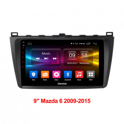 Штатная магнитола Carmedia OL-9506-2D-W Mazda 6 (2007-2012) (Наличие СПБ)