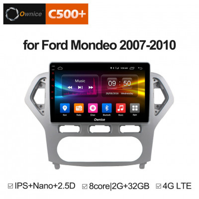 Штатная магнитола Carmedia OL-1280-MTK Ford Mondeo (2007-2010) (Наличие СПБ)