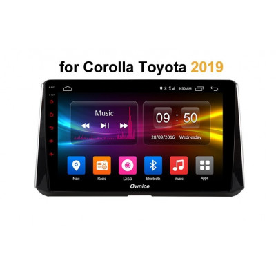 Штатная магнитола Carmedia OL-1697-1D-P Toyota Corolla (2019+) (Наличие СПБ)