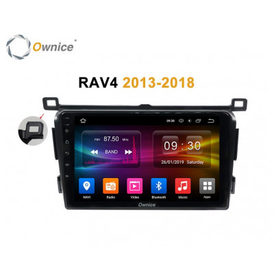 Штатная магнитола Carmedia OL-9607-2D-N Toyota RAV4 (2013-2018) (Наличие СПБ)