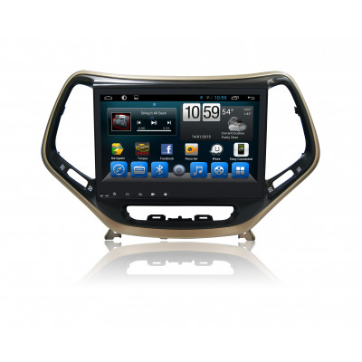 Штатная магнитола Carmedia QR-1057 Jeep Cherokee (2014+) (Наличие СПБ)