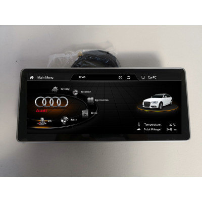 Штатная магнитола Carmedia U9-6706 Audi Q5 (2008-2016) (Наличие СПБ)