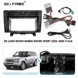 Штатная магнитола Carmedia SF-9307-2D-W Land Rover Range Rover Sport (2005-2009)