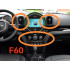Штатная магнитола Carmedia SL-8001-F60 MINI F60 COUNTRYMAN (2016-2024) (Наличие СПБ)