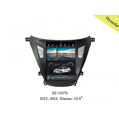 Штатная магнитола Carmedia ZF-1037 Hyundai Elantra (2013+) (Наличие СПБ)