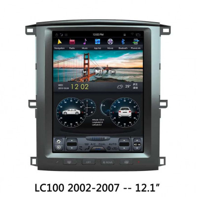 Штатная магнитола Carmedia ZF-1301-DSP Toyota Land Cruiser 100 (2002-2008) (Наличие СПБ)