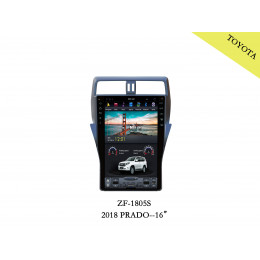 Штатная магнитола Carmedia ZF-1805-Q6 Toyota Land Cruiser Prado 150 (2017+) 