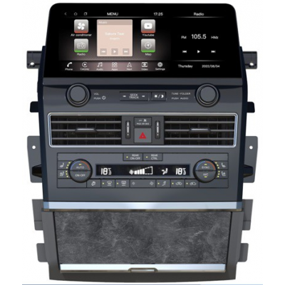Штатная магнитола Radiola RDL-Patrol wireless charge Nissan Patrol (2010-2021)  (Наличие СПБ)
