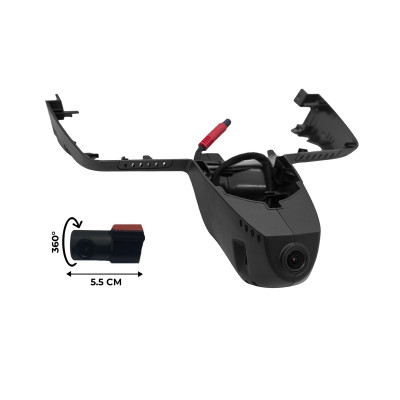 Штатный видеорегистратор RedPower DVR-BMW7-G DUAL для BMW X3 G01 (2017+) в комплектации с Connected Drive на лобовом стекле (Наличие СПБ)