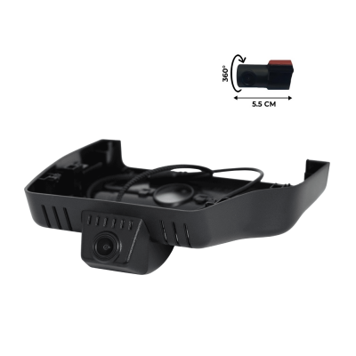 Штатный двухканальный видеорегистратор RedPower DVR-TOY13-G DUAL для Toyota Camry XV80 (Наличие СПБ)