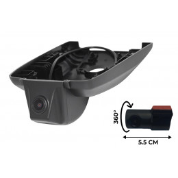 Штатный двухканальный видеорегистратор RedPower DVR-TOY9-G DUAL для Toyota Highlander/Сrown Kluger с ассистентом дальнего света (2020+)