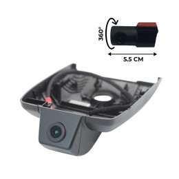 Штатный двухканальный видеорегистратор RedPower DVR-TOY3-G DUAL для Toyota Camry XV70 с ассистентом ближнего/дальнего света (2017-2021) дорестайлинг