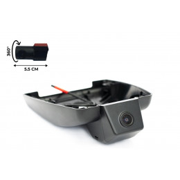 Штатный двухканальный видеорегистратор RedPower DVR-TOY7-G DUAL для Toyota RAV4 с системой следования по полосам (2018+)
